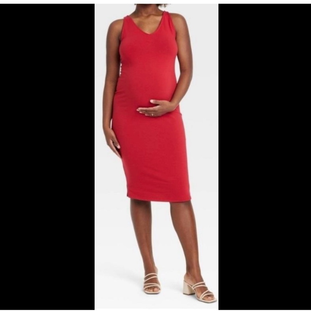 Isabel Maternity Bodycon Maternity Dress
